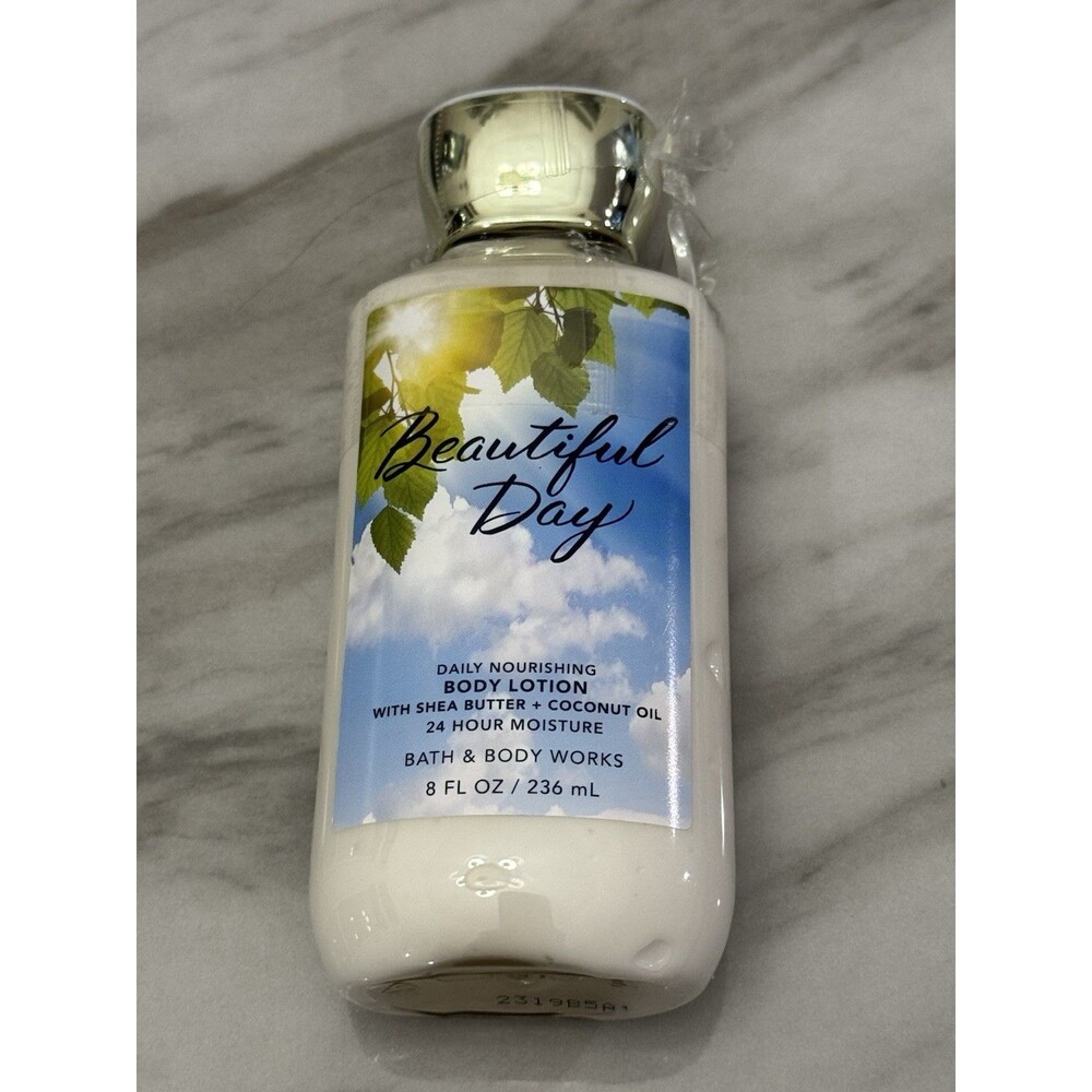 Bath & Body Works Beautiful Day Body Lotion Discontinued New Partially Sealed